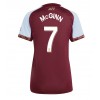 Aston Villa John McGinn #7 Hjemmedrakt Kvinner 2025-26 Kortermet